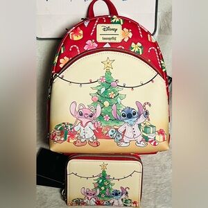 Christmas Stitch loungefly Set